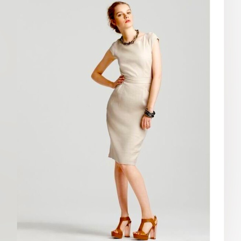 THEORY Linen Blend Kylis Urbanite Dress - size 4